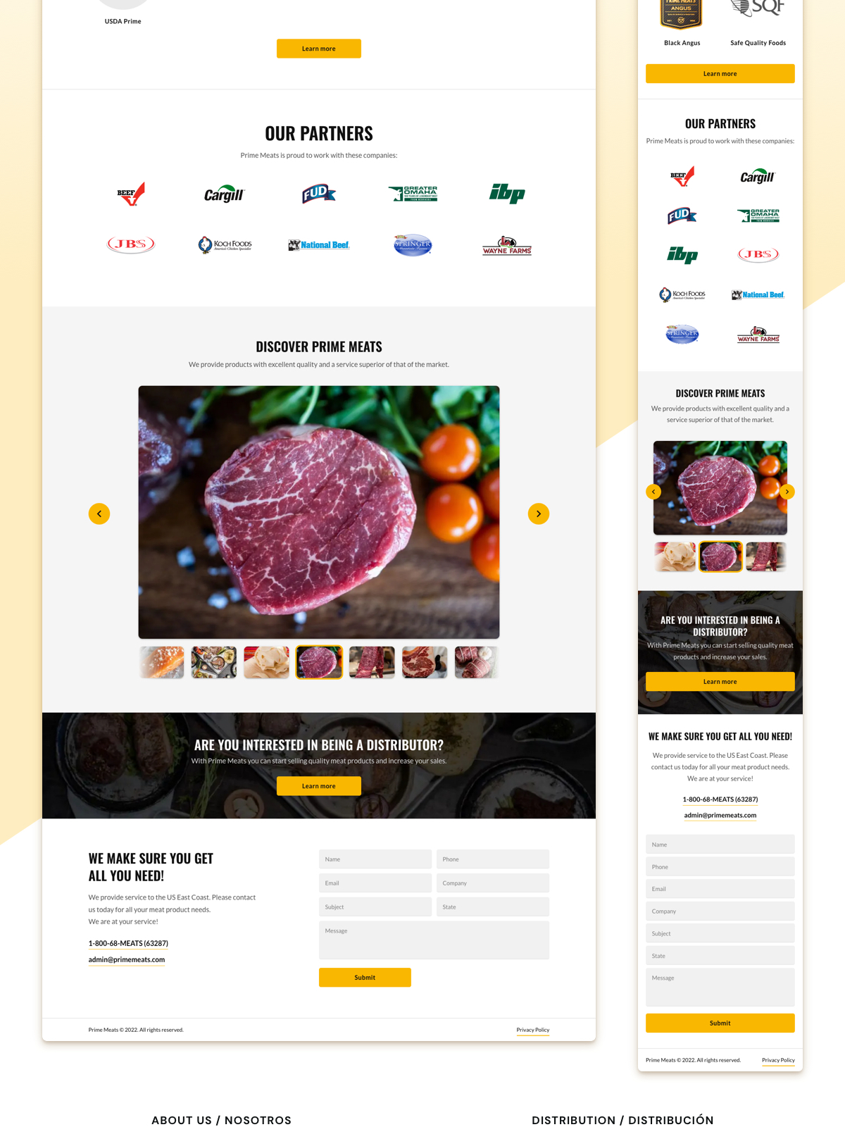 Alvizúl. Results of the project for Prime Meats